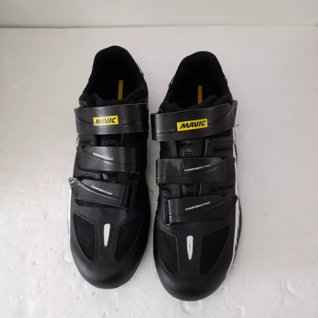 Mavic Ergofit Ortholite Men's Cycling Shoes Size 8.5 UK Black And White