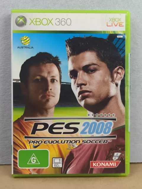 PRO EVOLUTION SOCCER 6 XBOX 360 - PAL - CASE - 2 COVERS - MANUAL