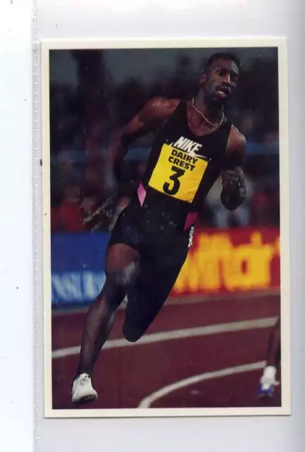 (Jn001-100) RARE,Q.O.S Who Am I ,Michael Johnson ,Athlete,1994 MINT