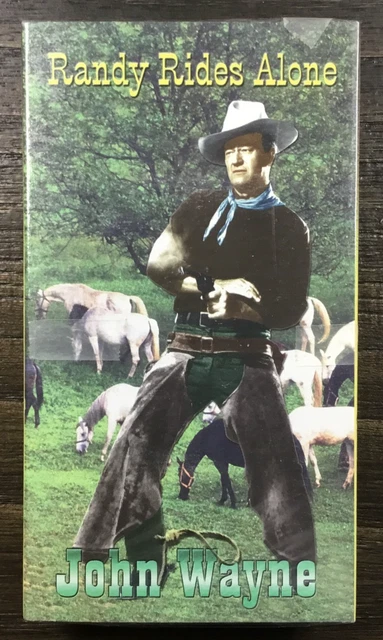 JOHN WAYNE - Randy Rides Alone - VHS New Sealed 2001 £1.73 - PicClick UK