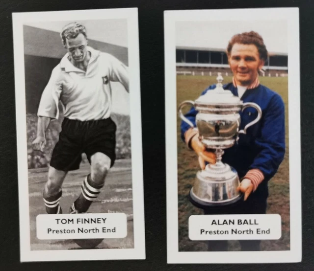 2008 Caplin & Rosetti / Score Cards: Preston North End: Tom Finney & Alan Ball