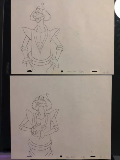 VINTAGE HE-MAN ANIMATION CELS ART FILMATION STUDIOS ART DRAWING 80s MOTU HM1