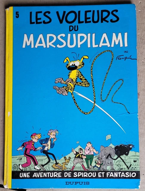 Spirou et Fantasio T 5 Les voleurs du Marsupilami A FRANQUIN éd Dupuis rééd