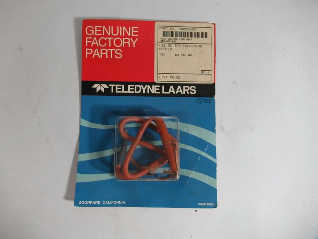 Teledyne Laars R0098900 Rev. A High Voltage Lead Assembly ESG125-400 ! NEW !