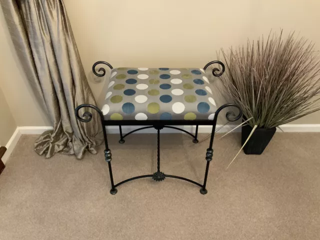 Wrought Iron Stool