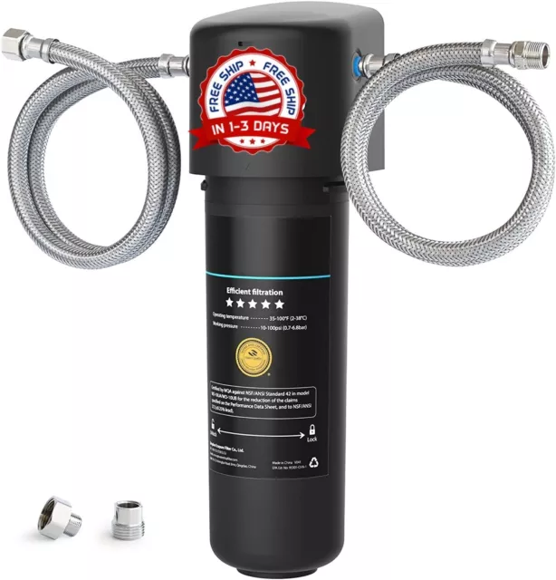 filtro de agua para bajo del fregadero sistema de filtración cloro y plomo NUEVO
