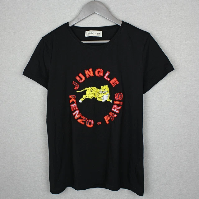 T SHIRT A MANICHE corte Kenzo X H M taglia M L EUR 71 86 PicClick IT