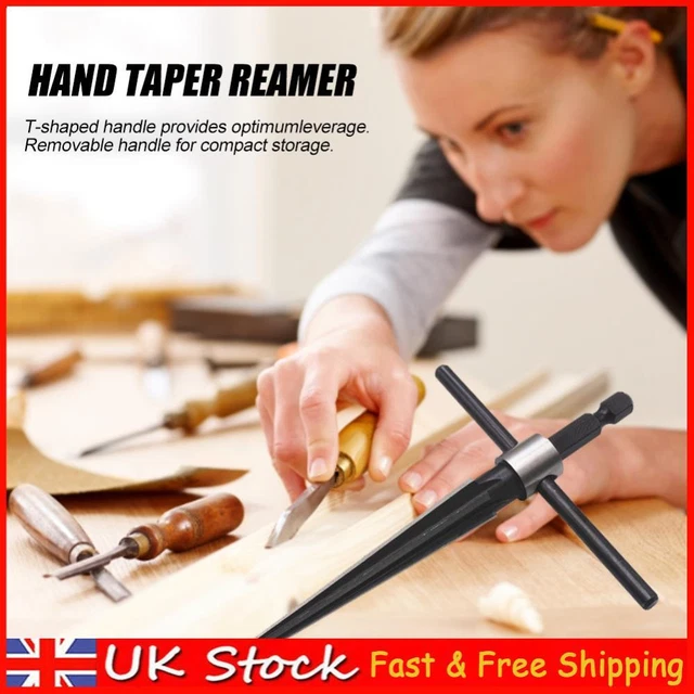 3-13mm Handheld Reamer Enlarge Pin Hole Chamfering Reamer for Wood Metal Plastic
