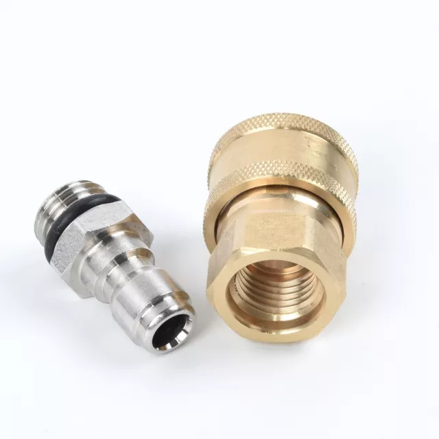 1/4INCH-Quick Release Connect Fitting Pressure Washer Coupling Connector Adapter