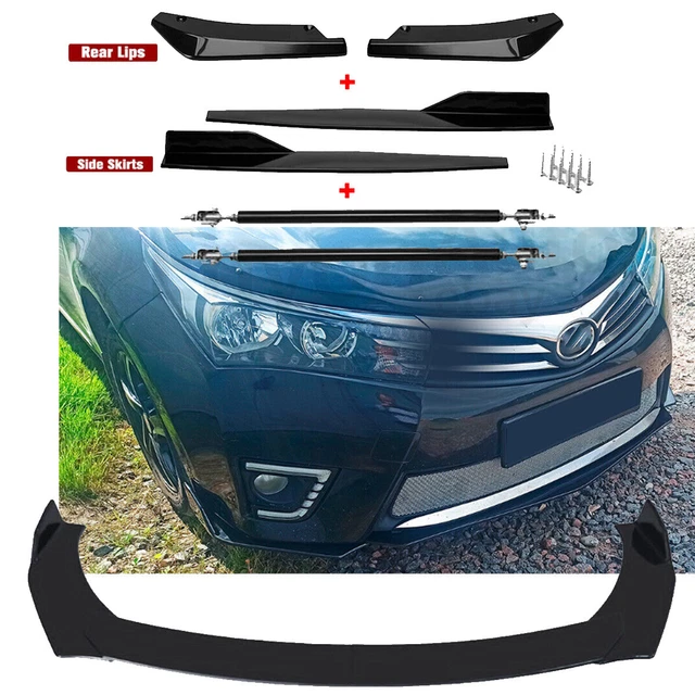 Front Rear Bumper Lip Spoiler Splitter Bod Kit Side Skirt For Toyota Sequoia Bod