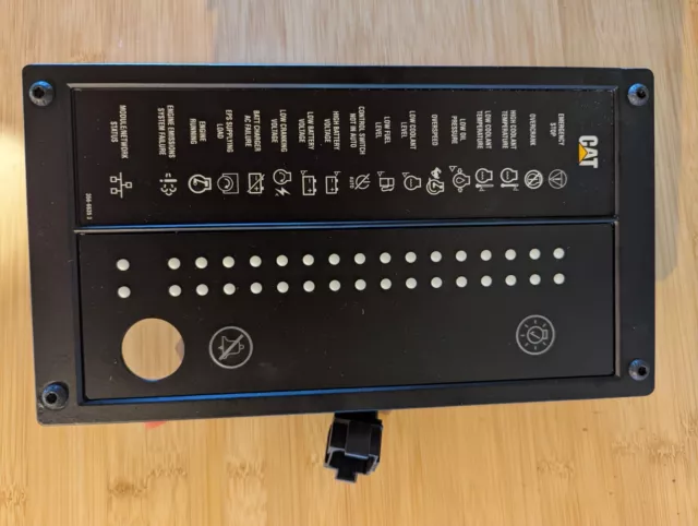 Caterpillar 356-6635 3 Generator Annunciator Control Panel Emcp 4 Rs-485