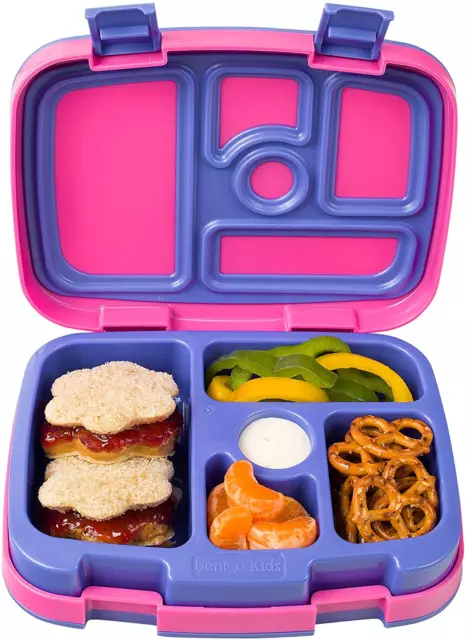 Fiambrera Estilo Bento de 5 Compartimentos Tamanos Ideales para Niños Ninos