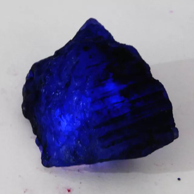 355 Ct Natural Sapphire Huge Rough Earth Mined CERTIFIED Blue Loose Gemstone