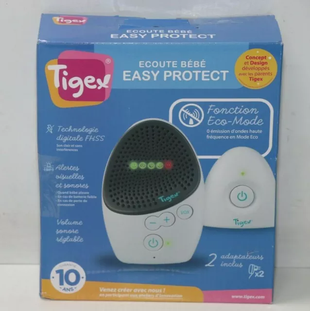 Tigex Babyphone Easy Protect Plus, Walkie Talkie, Schlaflieder, Gebraucht