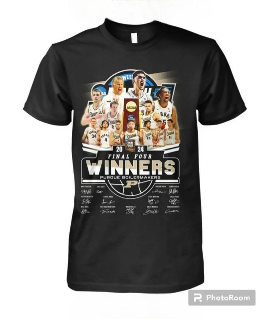 SALE!!_ PURDUE BOILERMAKERS Basketball Team 2024 Final Four Winner T