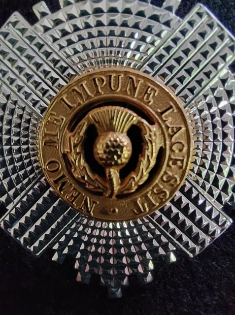 Scots Guards Warrant Officers Cap Badge 2