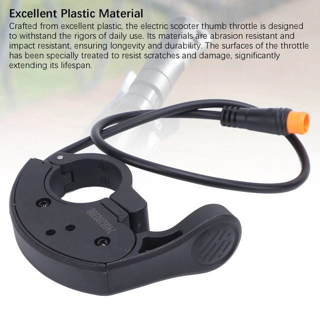 Accélérateur Au Pouce LCD 48V Pour Trottinette Kugoo M4 – Avec Port USB, Affichage Complet, 6 Broches