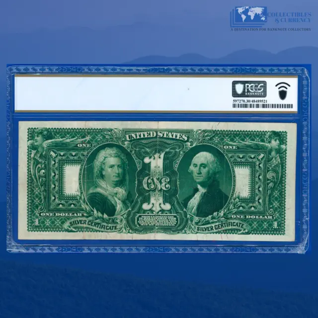 Fr.224 1896 $1 One Dollar Silver Certificate "EDUCATIONAL NOTE" , PCGS 30 #10555 2
