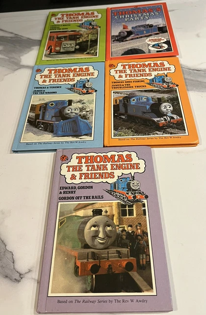 LADYBIRD THOMAS THE Tank Engine and Friends Books x 5 £9.99 - PicClick UK
