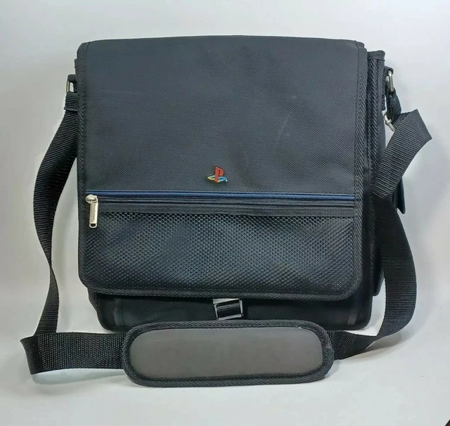 VINTAGE SONY PLAYSTATION One PS1 Travel Messenger Travel Bag Carry Case