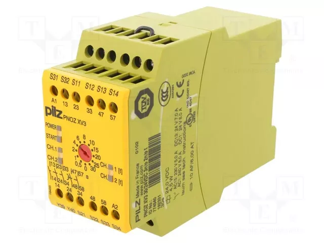 Pilz 774540 - PNOZ XV3 30/24VDC 3n/o 2n/o t Safety relay