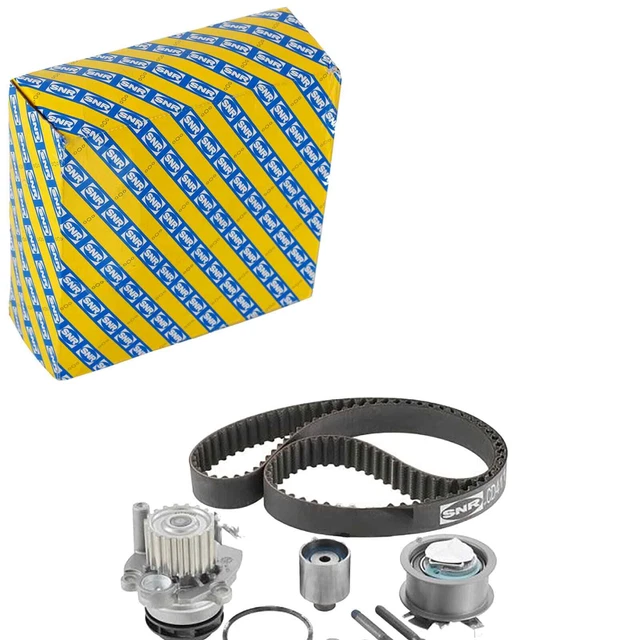 SNR Cinghia di Distribuzione Kit + Pompa Acqua Adatto per Audi A3 A4 A6 Ford