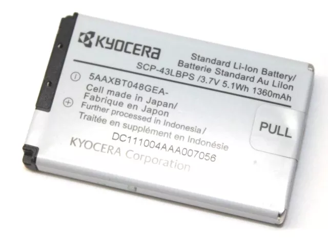 OEM Kyocera SCP-43LBPS Battery for DURAMAX E4255 DURAXT E4277 DURAPRO Flip Phone