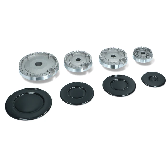 Smeg Kit 5 Bruciatori Completi Di Piattelli Spartifiamma 4 Fuochi Tripla Corona Per Cucina Piano Cottura Made In Italy Sm13 Prodotto Originale 1042022932