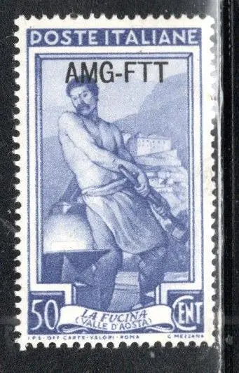 Italy  Italian Trieste Overprint Amg Ftt  Stamps Mint Hinged  Lot 1012Ar