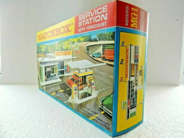 Matchbox Lesney  G-1 Service Station Bp  Repro Empty Box. *