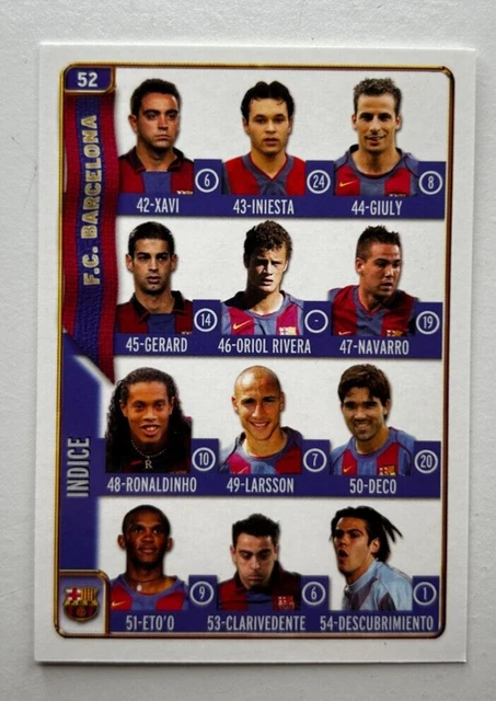 2008 Mundicromo Las Fichas de La Liga - 50 sealed packets - Catawiki
