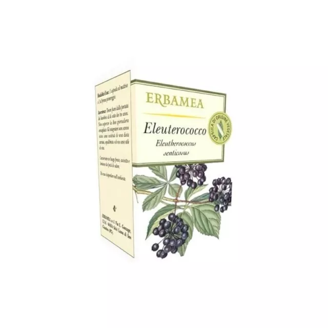 ERBAMEA Eleuterococco - Tonic Supplement 50 Tablets