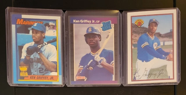Ken Griffey Jr.  Rookie Card Lot - See description below for more details - EX.+