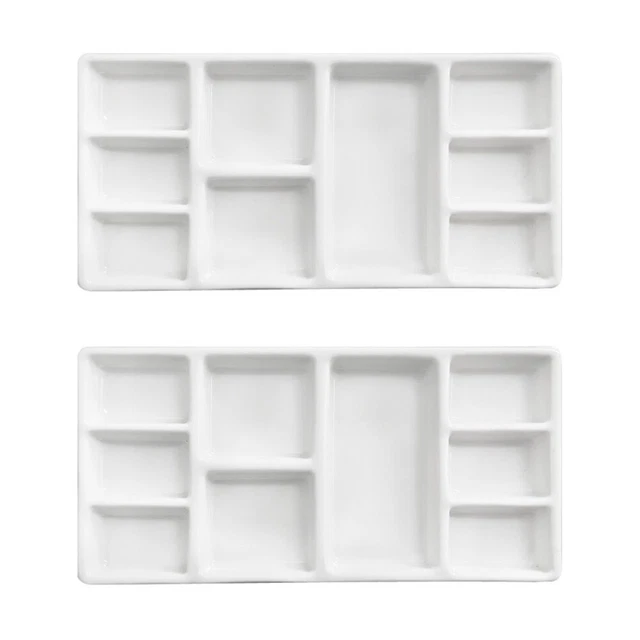 2x Pintura Colores Acuarela Mezcla Tableta Pigmento Soporte