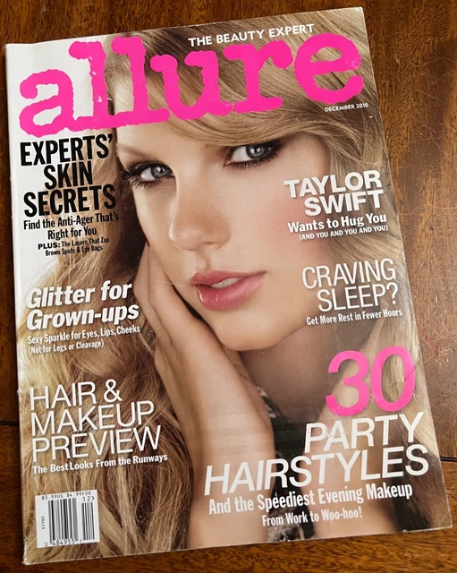 ALLURE MAGAZINE - December 2010 - Taylor Swift Cover £8.87