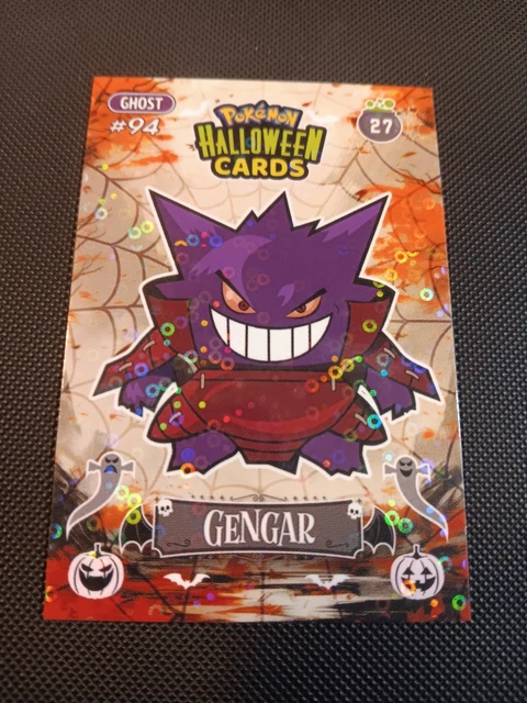 POKEMON 2025 DKV Collectoons Set Halloween Gengar 27 Circle Holo Peru £ ...