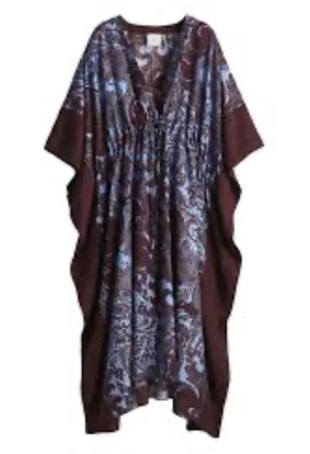 princess polly baby blue dress Floral Chiffon Kaftan Multi | Beach kaftans, Cover Ups & Sarongs main image 1
