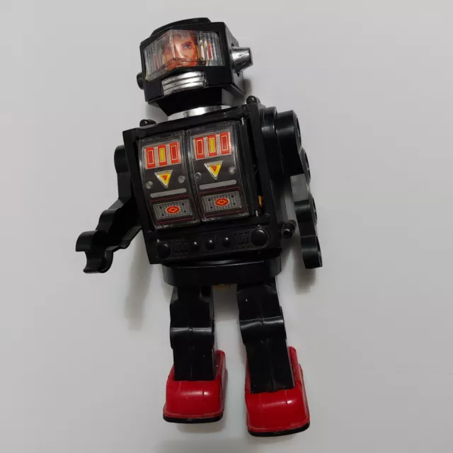 Vintage ROBOT toy Moon Space Explorer Super Astronaut Hong Kong S H Horikawa