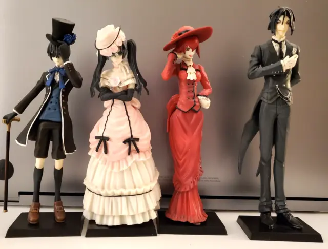 AUTHENTIC Kuroshitsuji Black Butler Figure Set Trading Arts Vol. 1 Square Enix