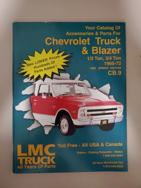 Chevrolet gmc truck parts discount & accessories catalog