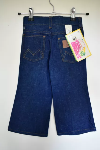 jeans denim rockabilly vintage nuovi con etichette cowboy western anni 70 anni 2-3