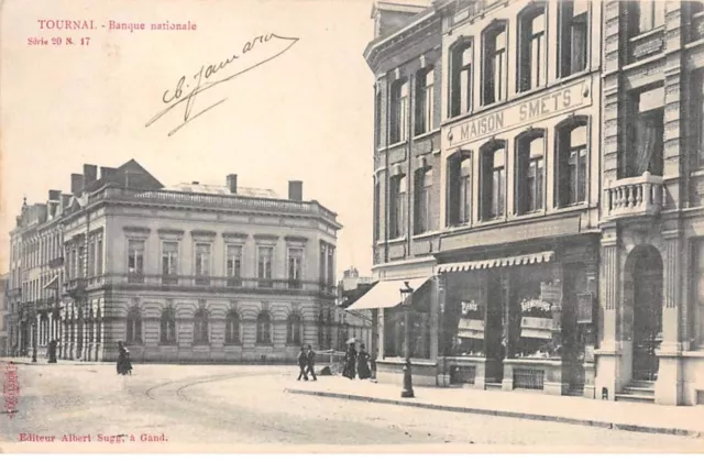 Belgique - n°78478 - TOURNAI - Banque Nationale - Maison Smets