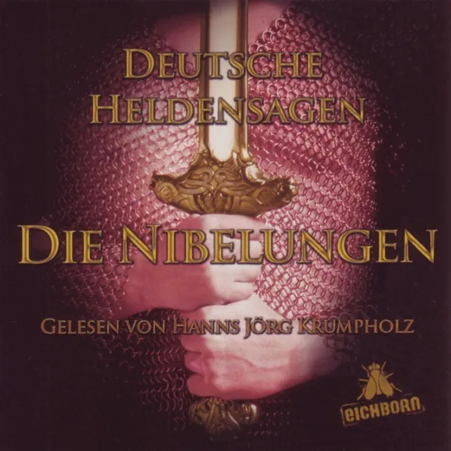 Hanns Jörg Krumpholz - Deutsche Heldensagen - Die Nibelungen 2 Cd Neu
