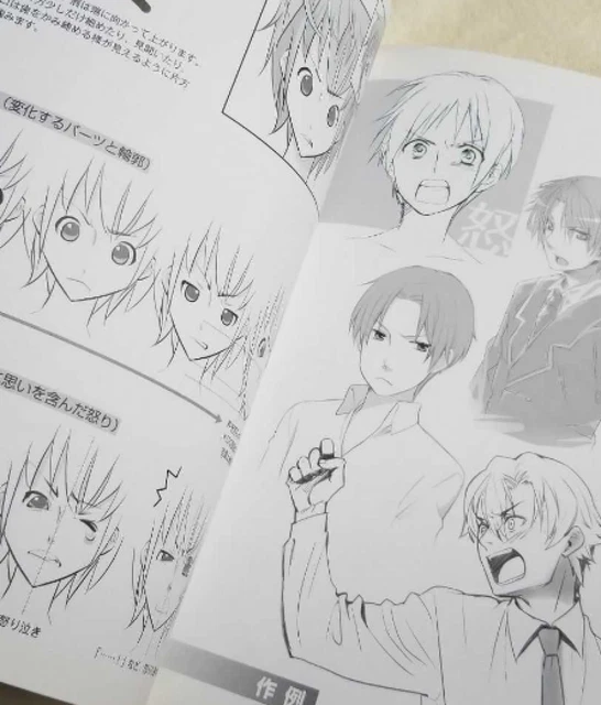HOW TO DRAW Moe Characters Boys Illustration Technique Japanese Book ...