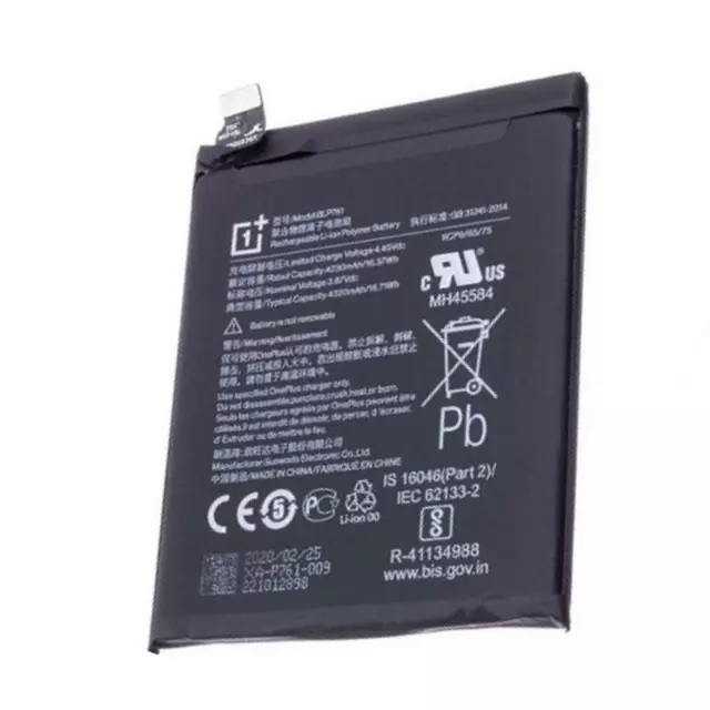 For OnePlus Nord Replacement Battery BLP785 4115mAh UK Stock