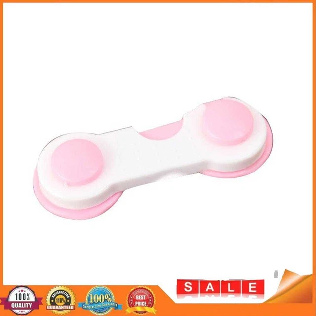 1PCS Baby Safety Lock Easy To Install Anti-pinch Lock Baby Safety (Pink)