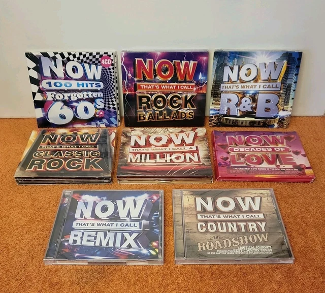 NOW THAT’S WHAT I Call Music Bundle - Original CD Albums - (8 X New ...