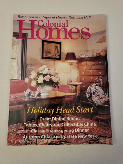 1998 November, Colonial Homes Magazine, Holiday Head Start, (MH643) 1998 November, Colonial Homes Magazine, Holiday Head Start, (MH643)