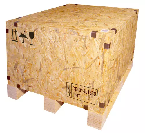 Verpackungskiste 800x800  Holzkiste  OSB Kiste  IPPC Kiste  Exportkiste Box