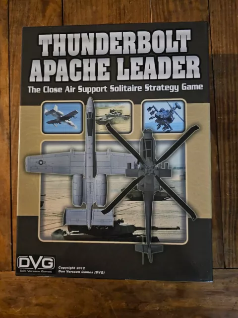 Thinderbolt Apache Leader - The Close Air Support Solitaire Strategy Game